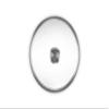 Le Creuset Signature Glass Lid with Stainless Steel Knob, 8" view 2