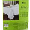 Home Beyond Jacquard Tablecloth - White (52" x 52" Square) view 4