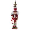 Kurt Adler Hollywood Tree Hat Nutracker, 15-Inch, Red and Green view 2