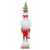 Kurt Adler Hollywood Tree Hat Nutracker, 15-Inch, Red and Green view 3