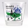 Bali Indonesia Landmarks Collage Shot Glass view 1