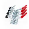 E-TING New 4PCS Hand Tool Toggle Clamp 201A Antislip Red Horizontal Clamp 201-A view 1