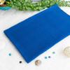 [Dark Blue] 100% Cotton Jacquard Weave Throw Blanket (61 by 54 inches) view 1