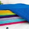 [Dark Blue] 100% Cotton Jacquard Weave Throw Blanket (61 by 54 inches) view 3