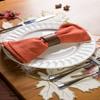 DII Basic Napkin Ring Collection, Decorative Rustic Farmhouse Style, Large Set, Wood Band, 6 Piece view 4