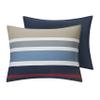 Nautica - Twin Duvet Cover Set, Cotton Reversible Bedding with Button Closure, Casual Home Decor (Bradford Navy/Khaki, Twin) view 4