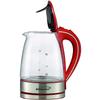 Brentwood Appliances KT-1900R Tempered Glass Tea Kettles, 1.7-Liter, Red view 2