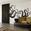 MairGwall Octopus Tentacles Vinyl Wall Art Sea Monster Wall Sticker Wall Decal Bathroom Doorway Wall Sticker(Black, X-Large) view 1