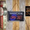 Crystal Art Times 10"x19" Man Cave LED Lighted Sign, 10" x 19" view 2