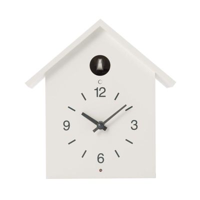 Muji Cuckoo Clock, White, Large
