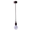 Lightingsky Colorful E26 Silicone Ceiling Lamp Holder DIY Textile Ceiling Light Cord Pendant Light Scoket (Coffer, 1 Meter) view 1