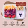 Bentgo Easyboxes - Original Stackable Lunch Boxes - Reusable 3-Compartment Food Containers for Kids and Adults - Bento Lunch Box for Meal Prep, School, & Work - BPA Free, Set of 4 (Earth Tones) view 3