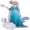 Frozen's Elsa The Snow Queen Airwalker Birthday Balloons Decoration - 57" Inches view 1