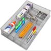 YBM Home Stainless Steel Silverware Tray Organizer for Kitchen Utensils, In-Drawer Cutlery Tray Mesh Utensil Drawer Organizer with 6 Compartments for Kitchen and Office view 2