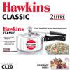Hawkins 2 Litre Classic Pressure Cooker, Best Inner Lid Cooker, Small Cooker, Silver (CL20) view 2