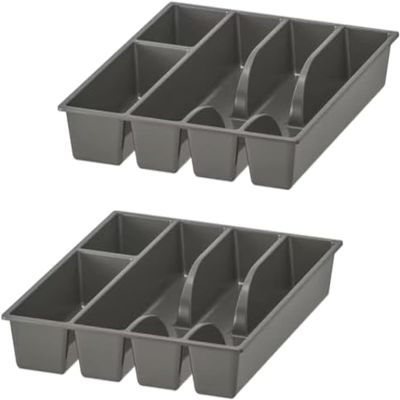 Ikea Flatware Silverware Cutlery Trays (2-pack) 10 X 12 Drawer Insert Smacker