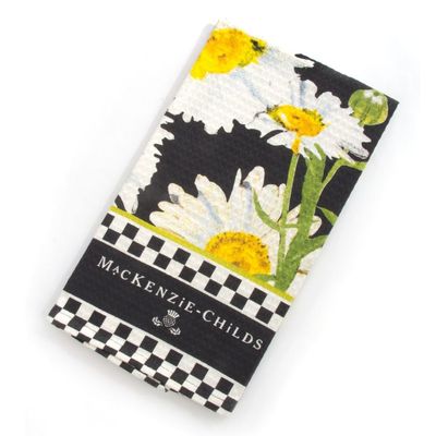 Dish Cloths for Kitchen Cotton Decorative Dish Towels Daisy Dish Towel Multicolor Floral Napkin - 18" Wide 26" Long by MacKenzie-Childs