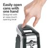 Hamilton Beach Smooth Touch Electric Automatic Can Opener with Easy Push Down Lever, Eliminates Sharp Edges, Opens All Standard-Size and Pop-Top Cans, Extra Tall, Black and Chrome (76606AG) view 4