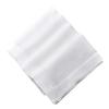 Bumblebee Linens 22" X 22" White Linen Hemstitched Dinner Napkins Set of 4 Large Linen Hem Stitch Luxury Cloth Napkin view 1
