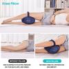 NATUMAX Knee Pillow for Side Sleepers - Sciatica Pain Relief - Back Pain, Leg Pain, Pregnancy, Hip and Joint Pain Memory Foam Leg Pillow (Pillow+Sleep Mask and Ear Plugs) view 3