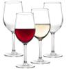 Unbreakable Stemmed Wine Glasses, 12oz - 100% Tritan - Shatterproof, Reusable, Dishwasher Safe Drink Glassware (Set of 4)- Indoor Outdoor Drinkware - Great Holiday and Wedding Gift view 1