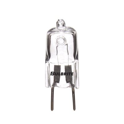 Bulbrite 655021 - 20W T4 Bulb Type - GY8 Base - 2900K - 120V - 100 CRI - 330 Lumens - Clear Finish - Soft White Light - 2 Pack