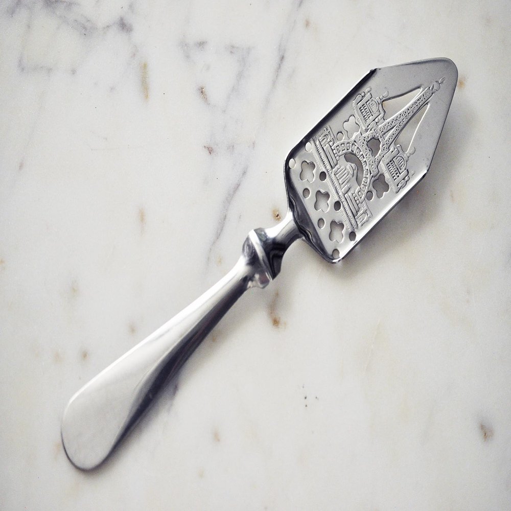 Eiffel Tower Absinthe Spoon and 10 Sugar Cubes (5 packets) by Bonnecaze