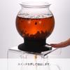 Hario "Largo" Glass Tea Dripper Stand Set, 800ml view 3