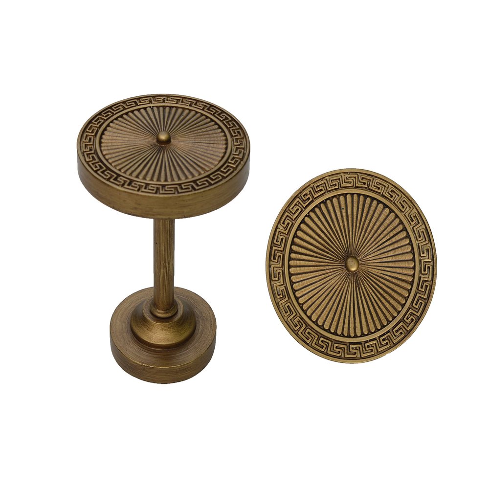 Urbanest Agia Decor Drapery Medallion Holdback, 2 pcs (Renaissance Gold)