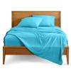 Bare Home Twin XL Sheet Set - College Dorm Size - Luxury 1800 Ultra-Soft Microfiber Twin Extra Long Bed Sheets - Deep Pockets - Easy Fit - Extra Soft - 3 Piece Set - Bed Sheets (Twin XL, Aqua) view 1