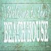 Welcome to Our Beach House Metal Sign, Beach Decor, Summer, Home Decor view 1