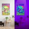 Scorpio Posters Stoned to The Bone - Flocked - Blacklight Poster - 23" x 35" view 4