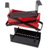 Bits and Pieces Newspaper Briquette Maker Paper Fireplace Log Maker Heavy Duty Steel Press Makes Solid Fuel Bricks for Campfire Cookouts Fireplace Outdoor Grill view 2
