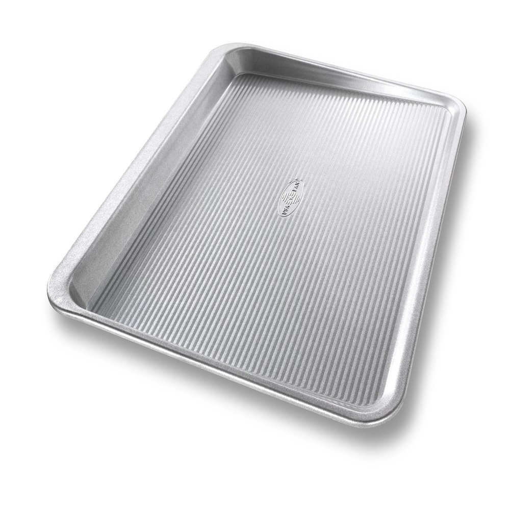 USA Pan Bakeware Aluminized Steel Cookie Scoop Pan, Large