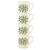 Lenox 853763 Holiday 4-Piece Stackable Mug Set, Christmas Dinnerware, Hosting view 4