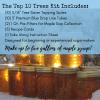 MAPLE TAPPER Maple Syrup Tree Tapping Kit  (10) Spiles + (10) 3' Tubes + (2) 1- QT Maple Sap Filters  BPA Free Food Grade - Full Instructions, Recipe Cards- Made in North America view 2