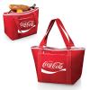 Picnic TIME Coca-Cola Enjoy Coke Topanga Tote Cooler Bag Soft Sided Insulated Picnic Grocery Beach Travel Cooler Holds 24 Cans with Exterior Pocket, (Red) view 2