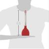 Cuisipro Silicone Turner, 12.5-Inch, Red view 3