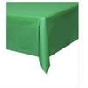 Emerald Green Solid Rectangular Plastic Table Cover (54" x 108") 1 Count - Elegant Design & Premium Quality, Ideal For Parties, Events & Everyday Use view 3