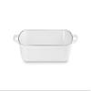 Le Creuset Enameled Cast Iron Signature Rectangular Roaster, 5.25 qt. (11.7" x 16.8"), White view 2