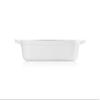 Le Creuset Enameled Cast Iron Signature Rectangular Roaster, 5.25 qt. (11.7" x 16.8"), White view 3