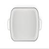 Le Creuset Enameled Cast Iron Signature Rectangular Roaster, 5.25 qt. (11.7" x 16.8"), White view 4