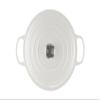 Le Creuset Enameled Cast Iron Signature Round Dutch Oven, 7.25 qt., White view 2