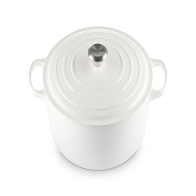 Le Creuset Enameled Cast Iron Signature Round Dutch Oven, 9 qt., White