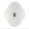 Le Creuset Enameled Cast Iron Signature Round Dutch Oven, 9 qt., White view 2