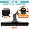 Horsehair Vacuum Brush Attachment - 1 1/4 Vacuum Floor Brush Attachment for Hardwood Floors with Soft Bristles - Gentle Cleaning | Rotates 360 | Ideal for Wood, Tile, and Smooth Surfaces view 2