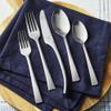ZWILLING J.A. Henckels Bellasera (Matte Finish) 45-pc Satin Flatware Set, 18/10 Stainless Steel, Satin Finish (Not Polished) view 2