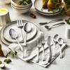 ZWILLING J.A. Henckels Bellasera (Matte Finish) 45-pc Satin Flatware Set, 18/10 Stainless Steel, Satin Finish (Not Polished) view 4