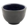 Restaurantware-Tetsubin 5 Ounce Cast Iron Tea Cups, Set Of 2 Hobnail Black Cups - Enamel Coated Interior, Durable, Black Cast Iron Asian Tea Cup, For Homes or Restaurants, Corrosion-Resistant view 4