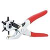 Heavy Duty 6 Sized 9-1/2" Leather Hole Punch Hand Pliers Belt Holes Punches view 2